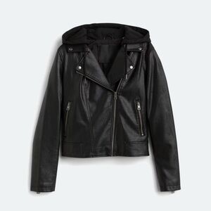 LEVI'S - Alessandra Hooded Moto Jacket Size Small